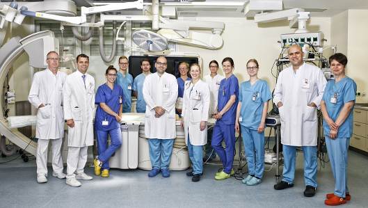 Team Herzkatheterlabor Klinikum Vest